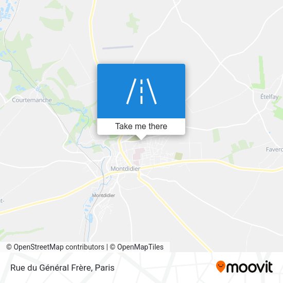 Rue du Général Frère map