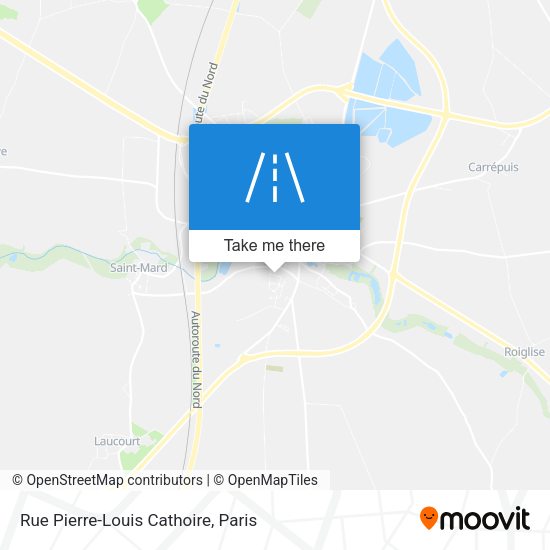 Rue Pierre-Louis Cathoire map