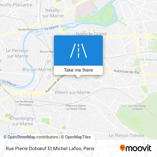 Rue Pierre Dobœuf Et Michel Lafon map