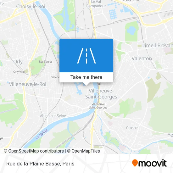 Rue de la Plaine Basse map