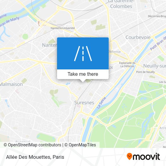 Allée Des Mouettes map