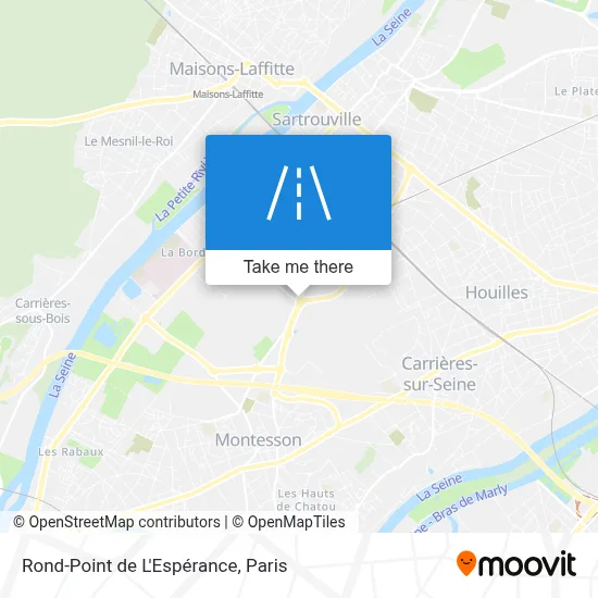 Rond-Point de L'Espérance map