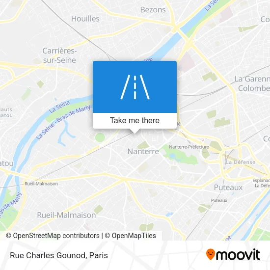 Rue Charles Gounod map