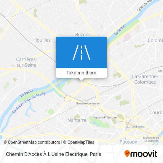 Chemin D'Accès À L'Usine Electrique map