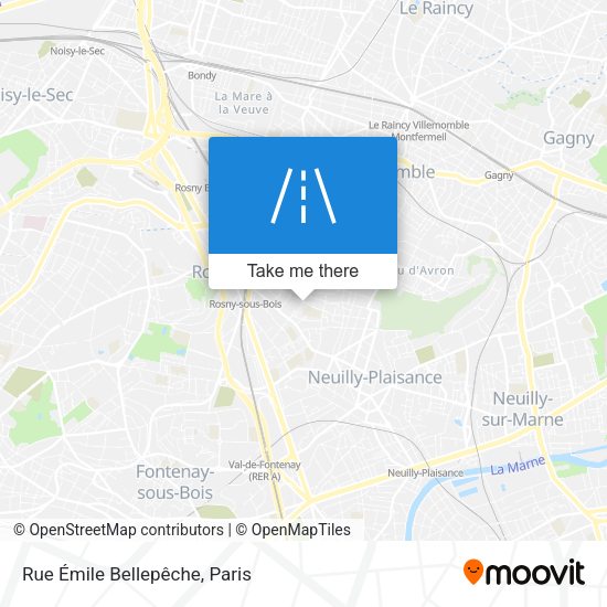 Rue Émile Bellepêche map