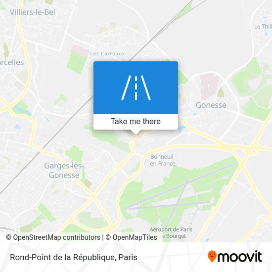 Rond-Point de la République map