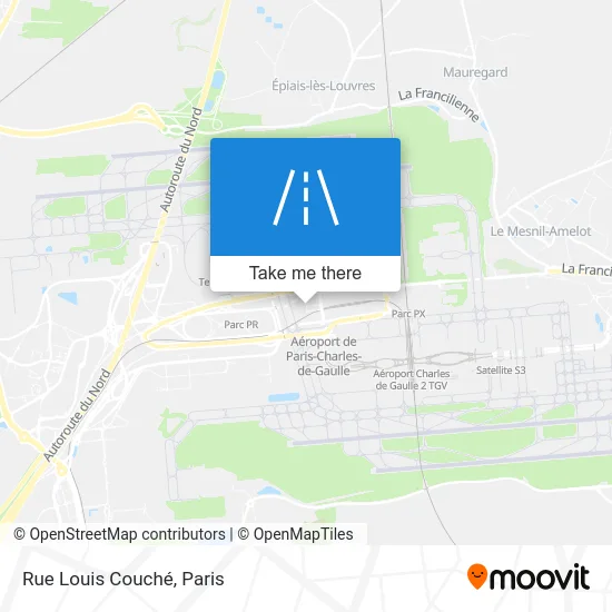 Rue Louis Couché map