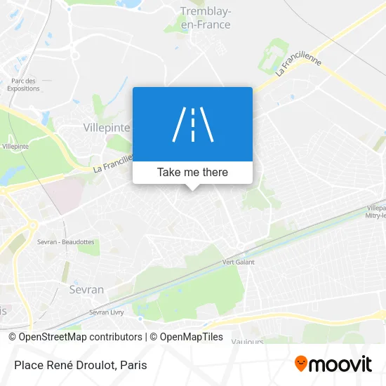 Place René Droulot map