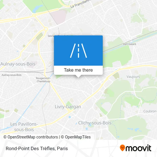 Rond-Point Des Trèfles map