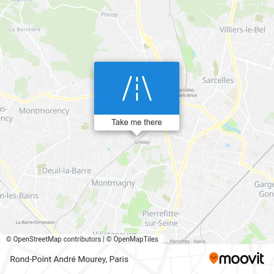 Rond-Point André Mourey map