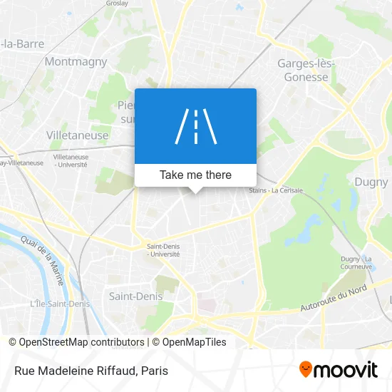 Rue Madeleine Riffaud map