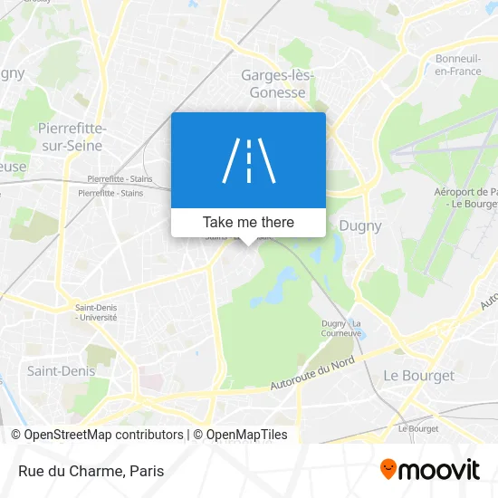 Rue du Charme map