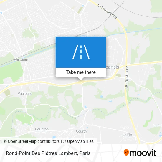 Rond-Point Des Plâtres Lambert map