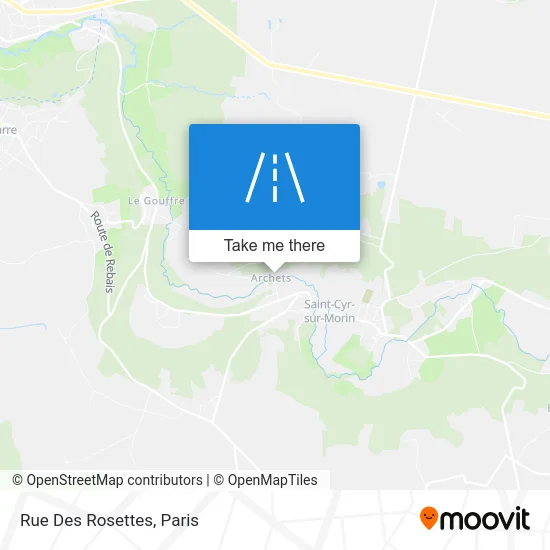 Rue Des Rosettes map