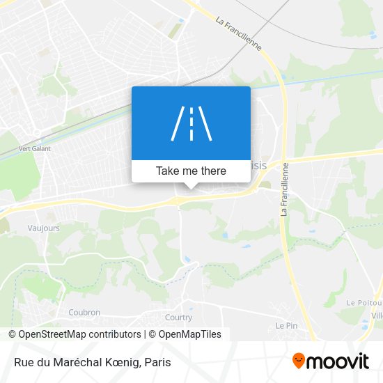 Rue du Maréchal Kœnig map