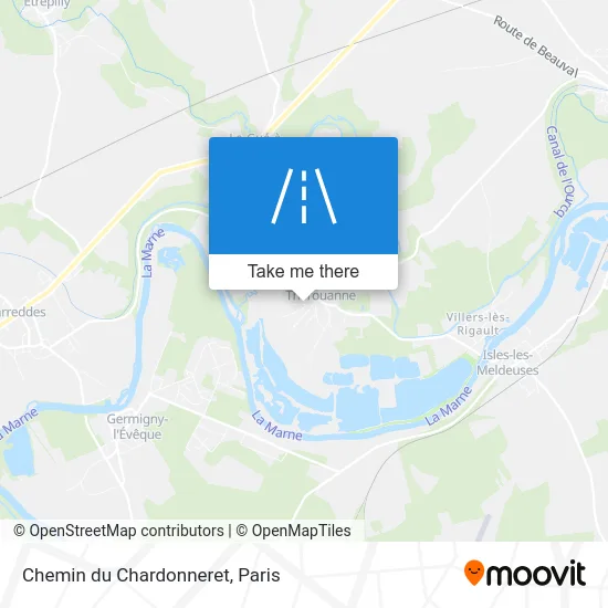 Chemin du Chardonneret map