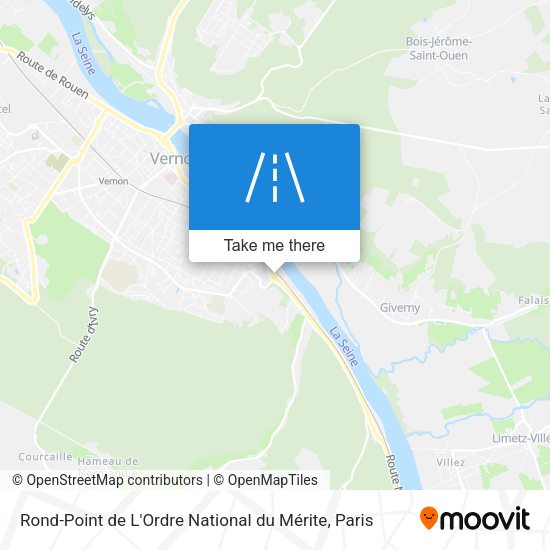Rond-Point de L'Ordre National du Mérite map