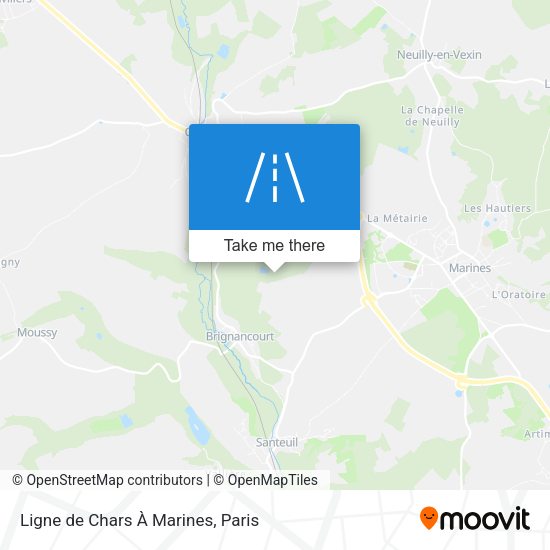 Ligne de Chars À Marines map