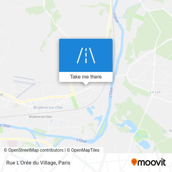 Rue L'Orée du Village map