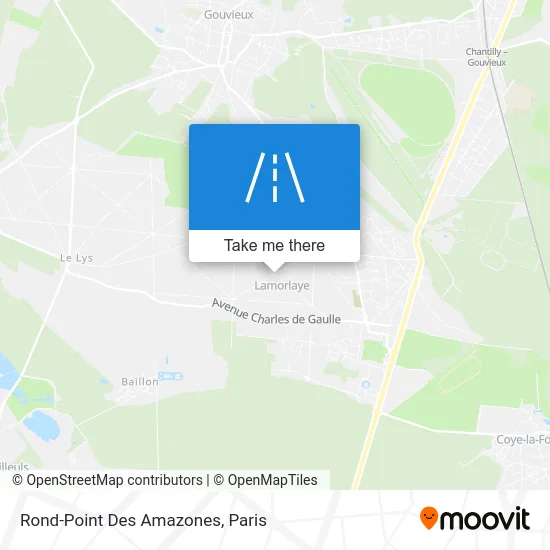 Rond-Point Des Amazones map
