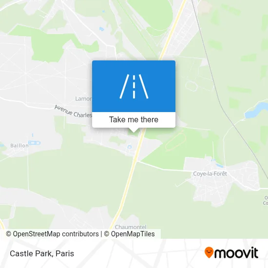 Parc du Château map