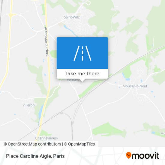 Place Caroline Aigle map