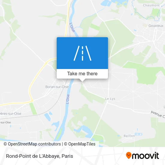 Rond-Point de L'Abbaye map