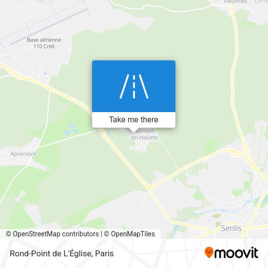 Rond-Point de L'Église map