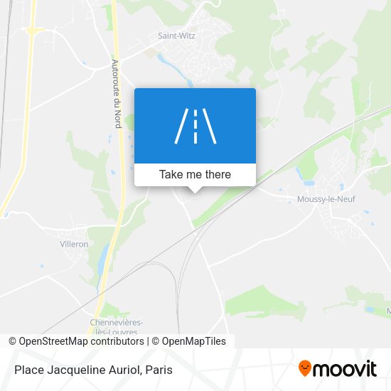 Place Jacqueline Auriol map