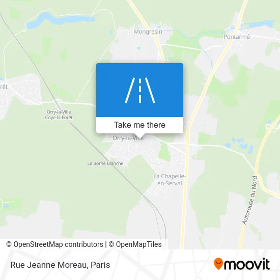 Rue Jeanne Moreau map