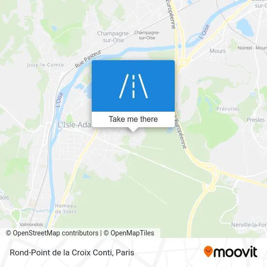 Rond-Point de la Croix Conti map