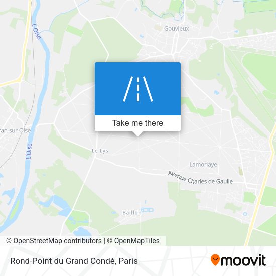 Rond-Point du Grand Condé map