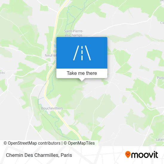 Chemin Des Charmilles map