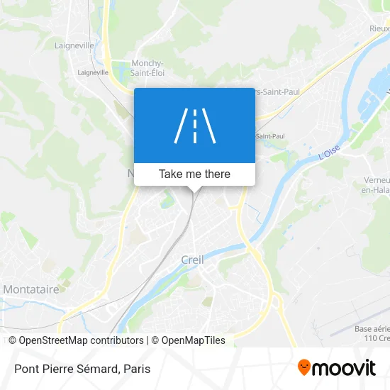 Pont Pierre Sémard map