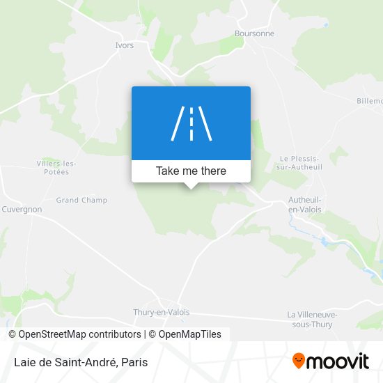 Laie de Saint-André map