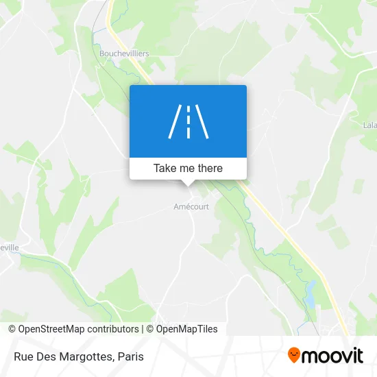 Rue Des Margottes map