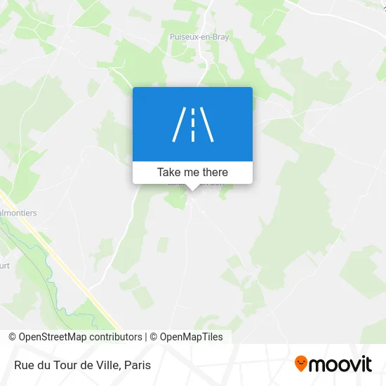 Rue du Tour de Ville map