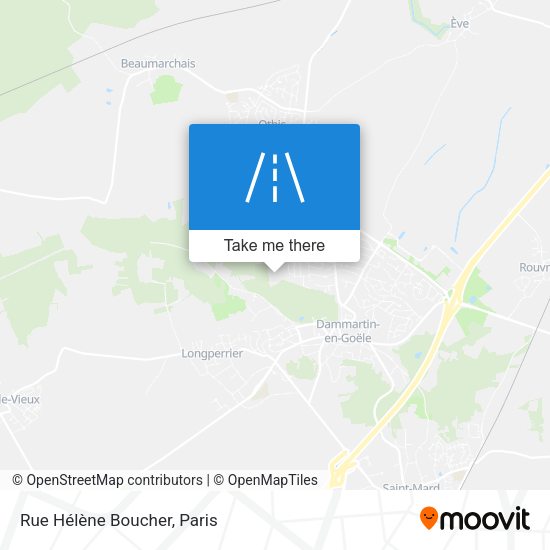 Rue Hélène Boucher map