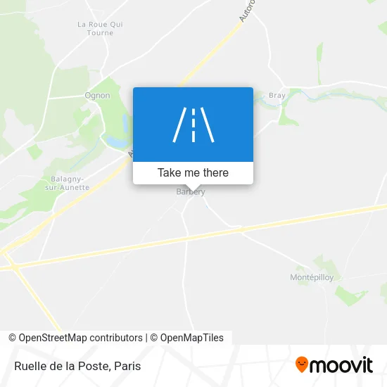 Ruelle de la Poste map