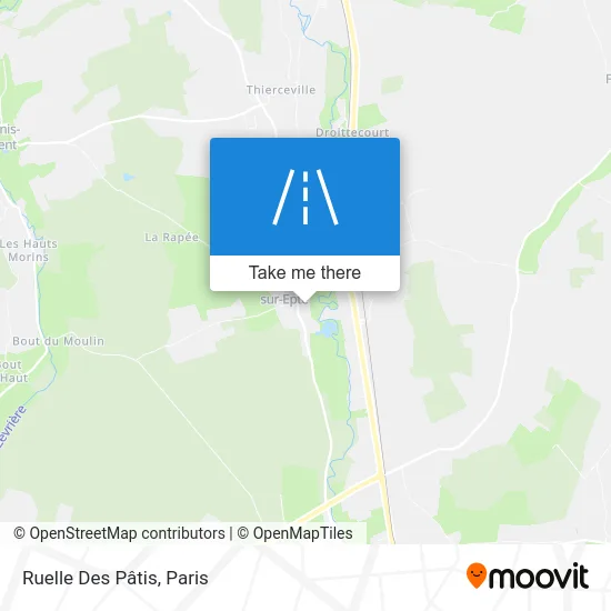 Ruelle Des Pâtis map