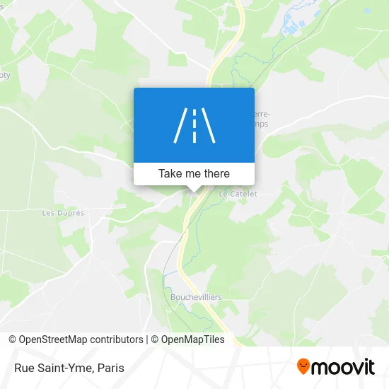 Rue Saint-Yme map