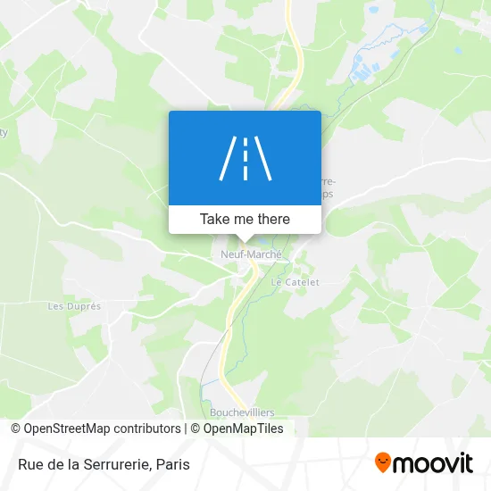 Rue de la Serrurerie map