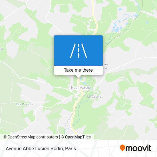 Avenue Abbé Lucien Bodin map