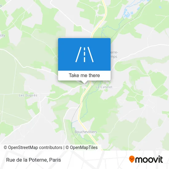 Rue de la Poterne map
