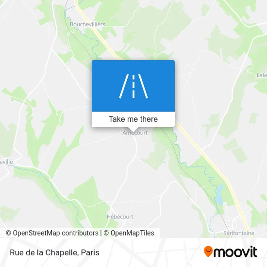 Rue de la Chapelle map