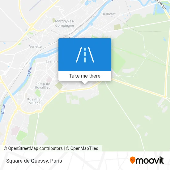 Square de Quessy map