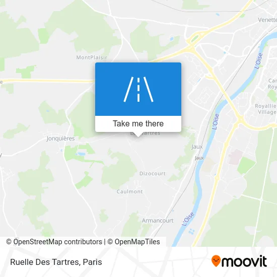 Ruelle Des Tartres map