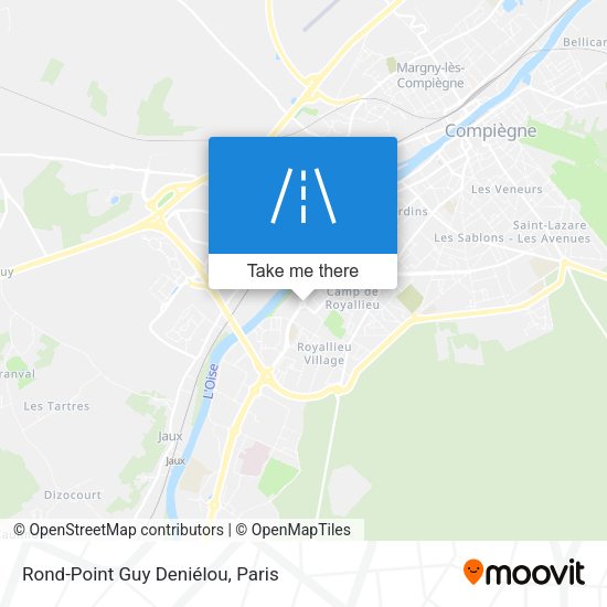 Rond-Point Guy Deniélou map
