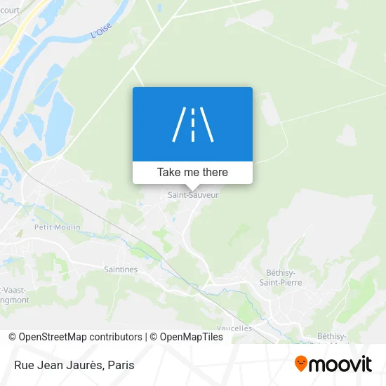 Rue Jean Jaurès map
