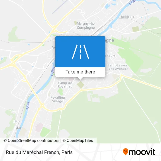 Rue du Maréchal French map